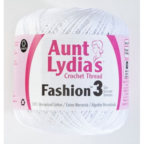Aunt Lydia Fashion Crochet 182 Size # 3