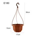 thumbnail image 4 of Panier à Fleurs Réutilisable Rehausser Pot en Plastique Suspendu Jardinière Décor pour l'Extérieur, 4 of 11