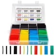 thumbnail image 1 of Aodebiao 560PCS Heat Shrink Tubing , Electrical Wire Cable Wrap Assortment Electric Insulation Heat Shrink Tube Kit with Box, 1 of 9
