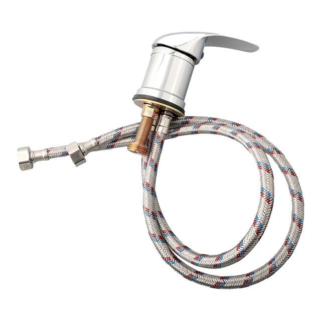 Barber Shop Shampoo Bed Hot And Cold Faucet With Shower Hose Punch Bed Set