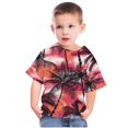 thumbnail image 5 of Penkiiy Garçons Filles Enfants T-Shirts Imprimés Noix de Coco, Garçons Filles Chandails Fantaisie Col Rond Manches Courtes T-Shirts 3-4 Ans Multicolore, 5 of 5