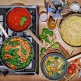 thumbnail image 3 of Beautiful by Drew Barrymore 12pc Ceramic Non-Stick Cookware Set, 3 of 5