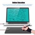 thumbnail image 4 of Tablette d'Infographie en Ligne pour l'Enseignement, Ultrafine, Sans Pile, Stylet, Tablette de Dessin Graphique, 8192 Niveaux de Pression, 4 of 9