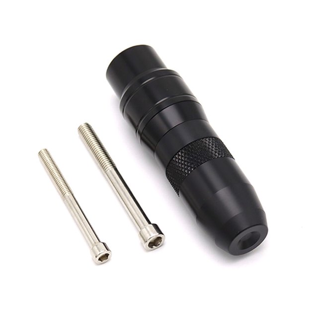 fastboy Motorbikes Anti-Fall Protector Small Anti Crash Caps Wide Application Useful Stainless Steel Shatter-Resistant Motorcycle Titanium Color Black