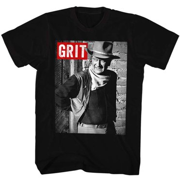 John Wayne Icons Grit Adult Short Sleeve T Shirt