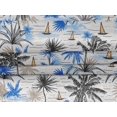 thumbnail image 5 of oneOone Velvet Blue Fabric Sea Life Pattern Craft Projects Decor Fabric Printed By The Yard 58 Inch Wide, 5 of 5