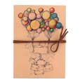 thumbnail image 2 of Scrapbook Album, Vintage Style Photo Album Scrapbook Memory Book with Ballon Cover DIY Scrapbook Creative Crafts, 2 of 7