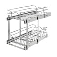 thumbnail image 1 of Rev-A-Shelf Kitchen Cabinet Pull Out Shelf Organizer, 12 x 22 In, 5WB2-1222CR-1, 1 of 11