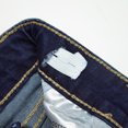 thumbnail image 4 of KIDSCOOL SPACE Little Girls Boys Jeans,Elastic Band Inside Straight Fit Stretchy Soft Denim Pants,6-7 Years, 4 of 6