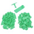 thumbnail image 4 of Ear Tag For Livestock, Soft  Ear Tags 100pcs TPU Safe Durable Pig Livestock  For Breeding Population Prevention Control For Cattle Farm Animals No Letters, Green, 4 of 8