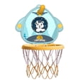 thumbnail image 2 of Basketball Hoop Toy, Withstand 20KG Small Size Foldable Wall Mount Kid's Basketball Hoop  For Indoor For Kids, 2 of 8