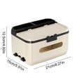 thumbnail image 3 of Dvkptbk Tissue Box Cover Paper Box Household Living Room Remote Control Organizer Box Upscale Wind Meal Tissue Box Home Essentials, 3 of 6