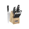 thumbnail image 1 of Cuisinart C77BTR-15P Triple Rivet Collection 15-Piece Cutlery Block Set, Black, 1 of 4