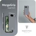 thumbnail image 4 of TUDIA MergeGrip Google Pixel 8 Étui Testé aux Essais Double Couche Robuste et Résistant - Gris Noisette, 4 of 7