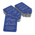 thumbnail image 2 of Inkdotpot Happy Diwali Bottle Tag Real Rose Gold Foil Favor Hang Tags 50 Pack, 2 of 6