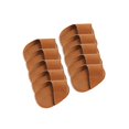 thumbnail image 1 of Golf Head Covers PU Portable Protector for Head Covers Golf Athlete Travel Golf Training Brown Large, 1 of 9