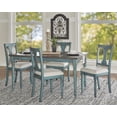 thumbnail image 2 of Weston Dining Table, Teal, 2 of 7