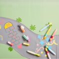 thumbnail image 4 of HEMNJUM Sidewalk Chalk Paint Brush Red/Bule Paint Brush Chalk Set, 4 of 6