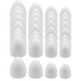 thumbnail image 1 of KLKCMS 100x Water Drop Modeling Buds Foam Supplies Creative Wedding Decoration Multi Size, 1 of 9
