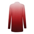 thumbnail image 4 of Pisexur Veste pour Femmes, Cardigans à devant Ouvert, Manteaux Trench, Vestes d'Automne, Mode pour Femmes, Cardigan Imprimé à Manches Longues, 4 of 5