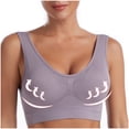 thumbnail image 2 of Timegard Plus Size Bras for Women Wireless High Support Breathable Comfort Daily Seamless Bralette, 2 of 6