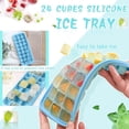 thumbnail image 1 of Silicone avec Couvercle Crée 24 Cubes Transparents pour Boissons, 1 of 6