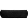 thumbnail image 2 of Coussin traversin en velours noir Hometrends, 2 of 4