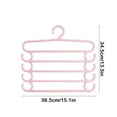 thumbnail image 3 of Vaidha Trouser Rack 5 Tier Hanger Closet Hanging Pants Special Hanger Home Pants Clip Pants Multi Layer Multifunctional Pants Hanging Storage, 3 of 6