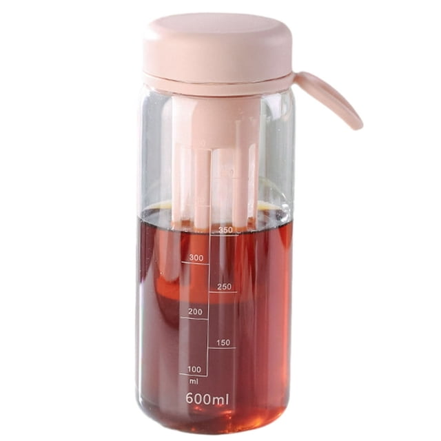 450/600ML Cold Brew Cup with Scale Filter Food Grade Large Capacity Portable Travel Tea Bottle Cold Brew Coffee Maker Jar