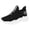 Black_2026, variant on DXOUPM Women's Sneaker Breathable Mesh Lace Up Shoes Running Hiking Comfortable Walking Footwear