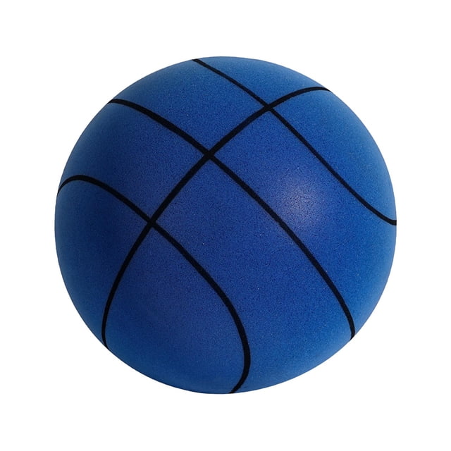 Silent Racket Kids Sports Ball Children Toy Balls Bouncing Ball for Children'S blue line