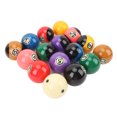 thumbnail image 1 of Resin Billiard Balls, 2.25in High Friction Resistance Clear Number High Durability Pool Balls Set  for Tournament, 1 of 7