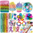 thumbnail image 1 of goowrom Sensory Fidget Toys Set 37Pcs Anti-Anxiety Toys Bundle Stress Reliever, 1 of 6