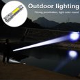 thumbnail image 4 of Visland 2 Pcs Lampe de Poche LED 4 Modes Réglable USB Rechargeable Super Lumineuse Portable Plein Air Pêche Randonnée Camping Torche Portative, 4 of 7