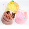thumbnail image 1 of EIMELI Fluffy Doughnut Chocolate Cream Brushed Sime Putty Clay Soft Squishies DIY Toy, 1 of 10