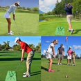 thumbnail image 4 of Golf Putting Training Mat Golf Putting Mat 30x60cm Mini Golf Practice Mat for Sensing and Hitting Swing Portable Practice Lawn Mats Mats Outdoor Use in Home Offices, 4 of 5