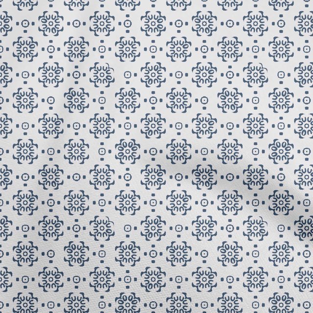 oneOone Tissu Flex Coton Bleu Sarcelle Matériau de Robe Tissu Imprimé Tissu au Mètre 40 Pouces de Large