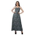 thumbnail image 1 of Moomaya Tenue d'Été pour Femmes en Rayonne Imprimée Partout Robes de Soirée Grande Taille, 1 of 4