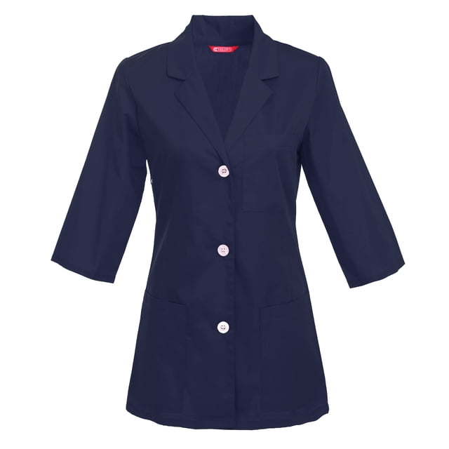 Women's Consultation Lab Coat, 3/4 Sleeve, 29 Inch Length