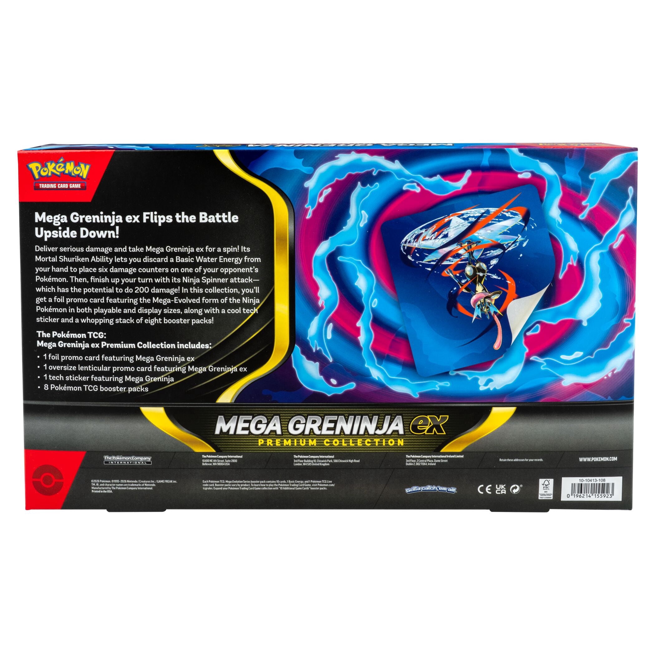 Pokemon Mega Greninja ex Premium Collection Box - Walmart.ca