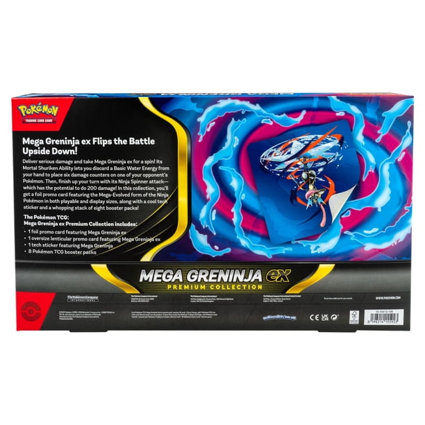 Pokemon Mega Greninja ex Premium Collection Box - Walmart.ca