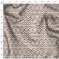 thumbnail image 4 of Soimoi Poly Georgette Fabric Ogee Damask Print Fabric by Yard 52 Inch Wide, 4 of 5