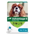 thumbnail image 1 of Advantage II Flea Treatment for Medium Dogs, 1 of 8