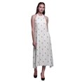 thumbnail image 1 of Bimba Robe de Plage d'Été pour Femmes à Imprimé Bloc, Dos Nu, Col Licou – Grande, 1 of 6