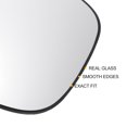 thumbnail image 4 of Unique Bargains Right Passenger Side Rearview Mirror Glass Replacement Heated White Glass Fit for Nissan Juke 2014-2020, 4 of 6