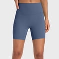 thumbnail image 2 of Yuyuzo Yoga Biker Shorts Womens High Waisted Belly Control Shapewear Workout Running Compression Shorts, 2 of 7