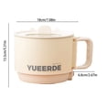 thumbnail image 2 of RKSTN Mini Cuiseur à Riz Électrique - Mini pot à Ramen Portable pour Cuisson Vapeur, Sauté, Gruau et Soupe, 2 of 6