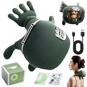 Massage maître pour épaule, dos et cou Shiatsu Massager pour Cou, Abdominal inférieur, inconfort Relief Tissu profond 3-Speed Cadeaux d'adaptation pour les femmes, les hommes, maman et papa