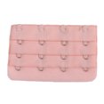 thumbnail image 1 of Maoww Extension Strap Bra Extenders Buckle 4 Hook Breathable Practical Accessories Adjustable Replacement 3 Rows Underwear orange, 1 of 5
