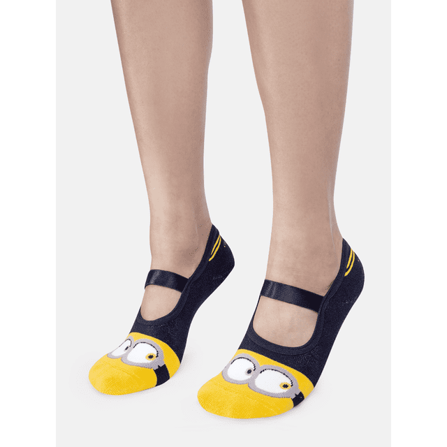 Minion Chaussettes - avec Semelle Antidérapante